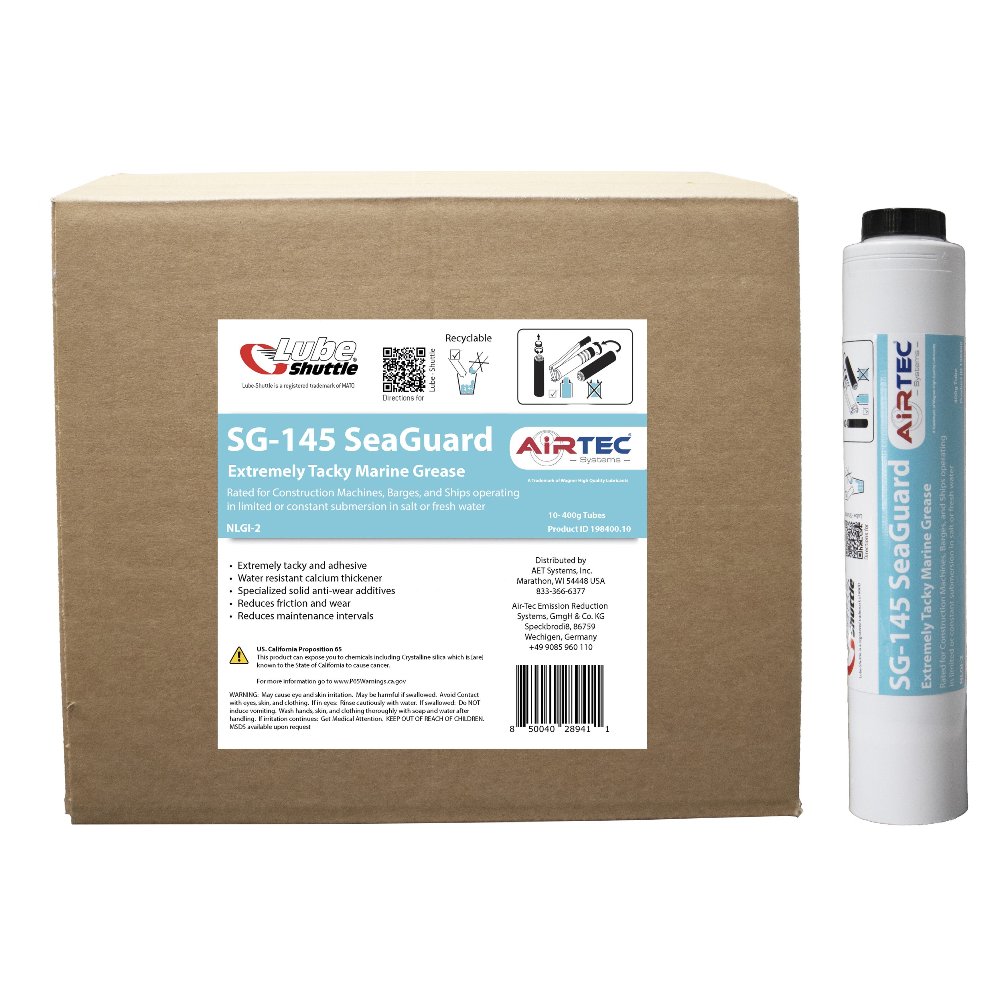 AirTec® SeaGuard BIO Biodegradable Marine Grease for Environmentally S ...