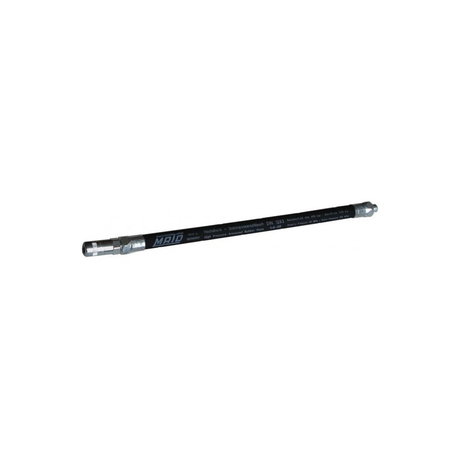 Lube-Shuttle® 12" Nylon Grease Gun Connector Hose - with 4JAW Coupler
