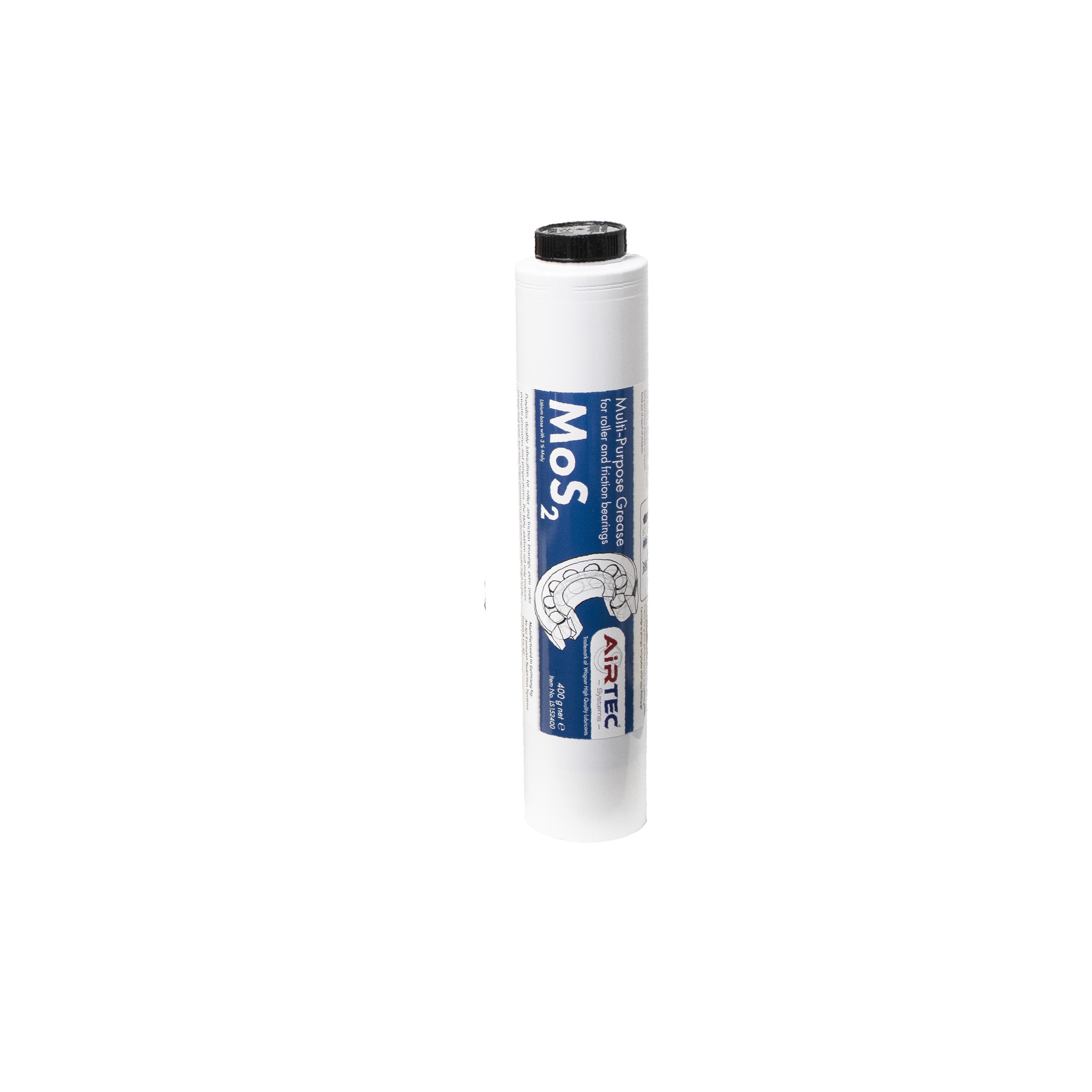 AirTec® MoS2 Moly High Pressure Grease Cartridge for Lube-Shuttle