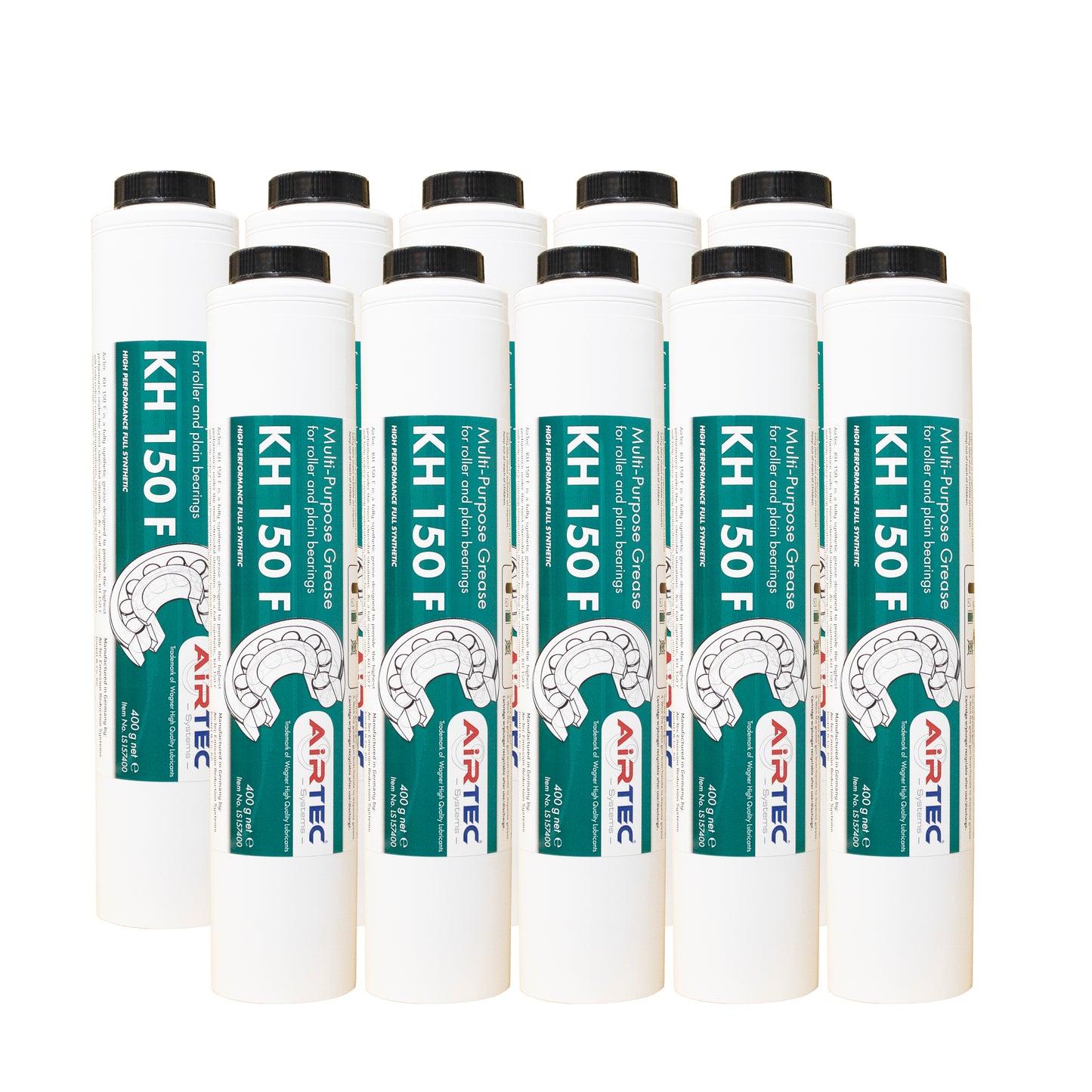 AirTec® KH150 Full Synthetic Low Temperature Grease Cartridge for Lube-Shuttle®