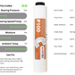 AirTec® P100 Polyurea Electric Motor Grease Cartridge for Lube-Shuttle®